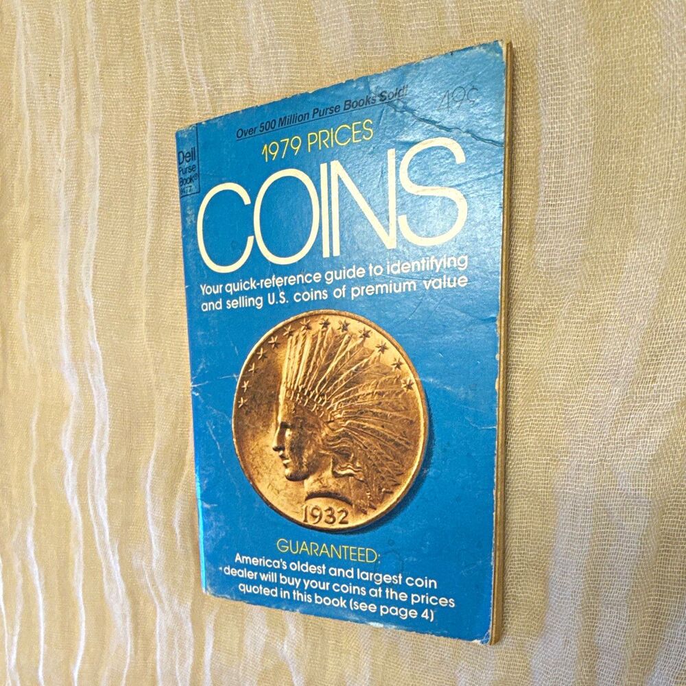 Dell 1979 Prices COINS Pocket Guide w/ Complete Listings - US Coins